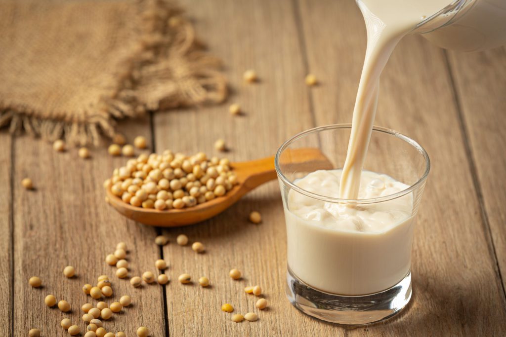 soy milk soy food beverage products food nutrition concept