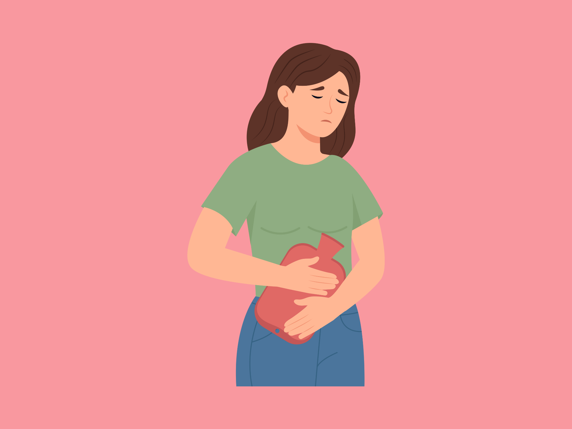 chườm nóng chườm nóng
