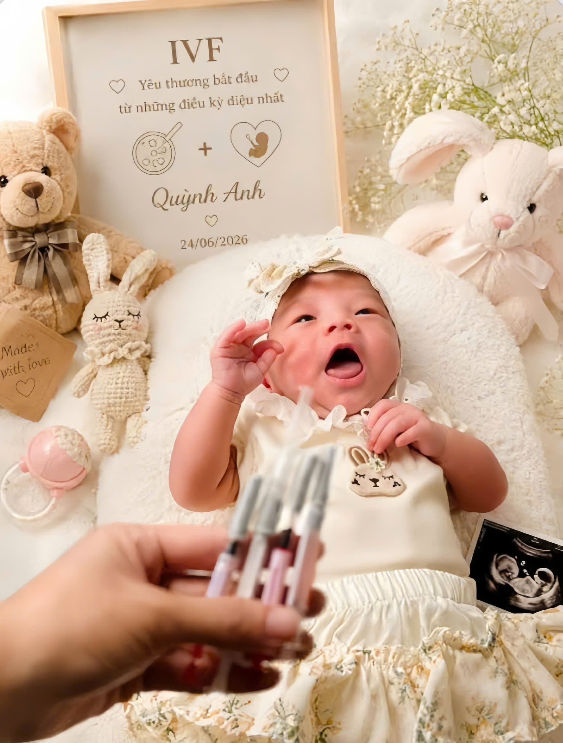 Bé Quỳnh Anh 1 tháng tuổi. Bé Quỳnh Anh 1 tháng tuổi.