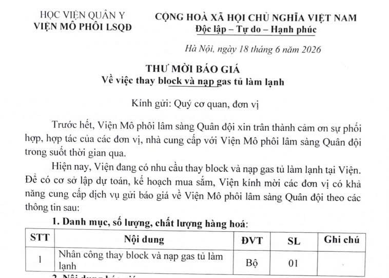 TMBG Thay block và nạp gas
