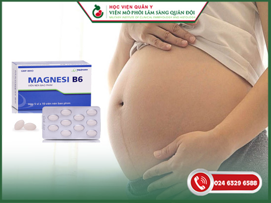 magnesi b6 có tác dụng gì cho bà bầu