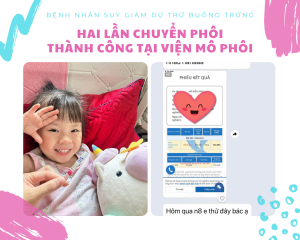 Bệnh nhân giảm dự trữ buồng trứng hai lần chuyển phôi thành công